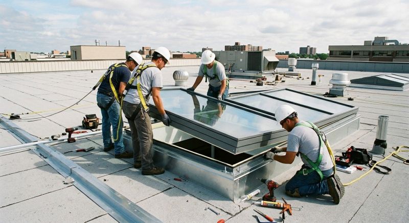 Commercial Skylight Renovation in Tacoma, WA