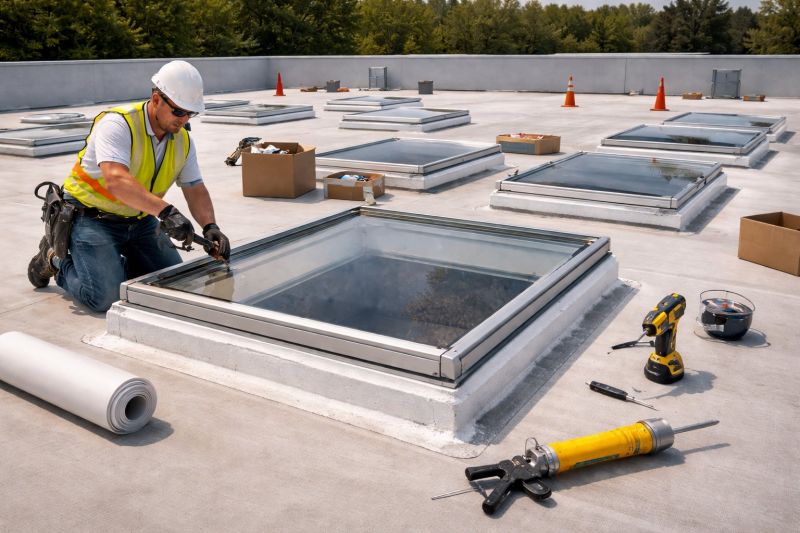 Commercial Skylight Renovation in Renton, WA