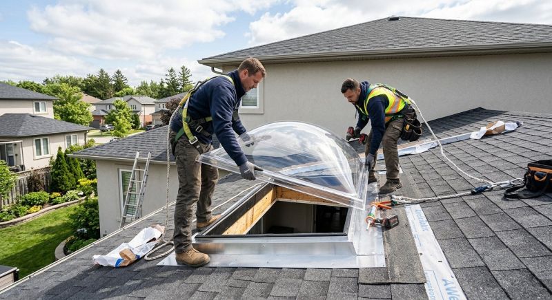 Dome Skylight Installation in Seattle, WA