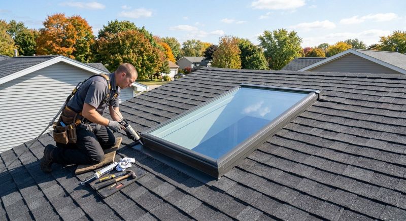 Roof Skylight Installation in Santa Rosa, CA
