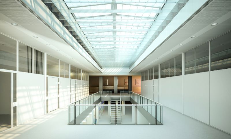 Multiple Skylights in Commercial Space