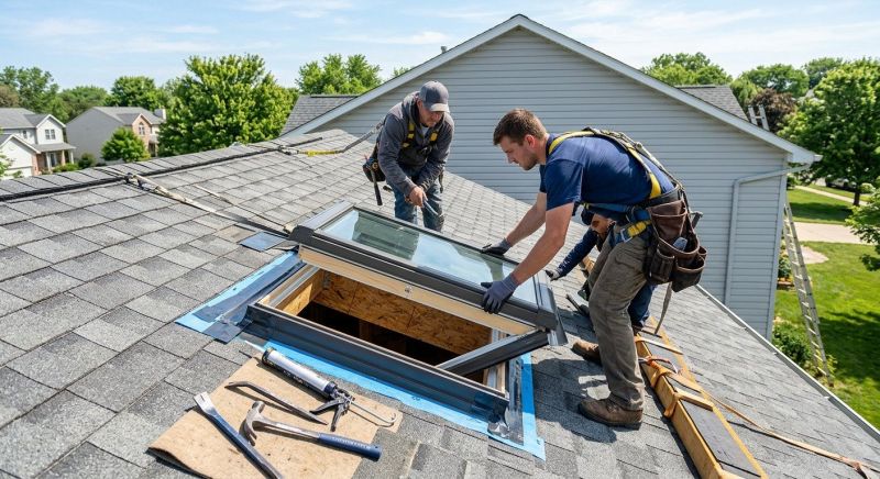 Vented Skylight Installation in Columbia, MO